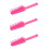 3PCS Horse Pet Detangler Plastic Comb for Long Tail Mane Forky Comb Random Color 1