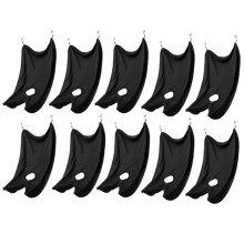 10PCS-Shaving Apron,Beard Hair Catcher for Men Shaving&Trimming Beard Cape Grooming Cloth Waterproof with Suction Cup A