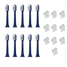 Per MIJIA T301 MES605 T302 MES608 T501 MES607 Testine di Ricambio per Spazzolino Elettrico Come Mostrato