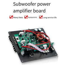 LDZS Subwoofer Amplifier Motherboard 12V High-Power Car Audio Subwoofer Amplifier Board for Home and Car Use