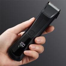 Body Hair Trimmer for Men Groin Electric Manscaper Pubic Hair Remover Epilator Chest Grooming Clippers Waterproof