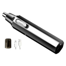Tondeuse à Poils de Nez pour Hommes Tondeuse à Poils de Nez Rechargeable par USB Outil de Coupe Professionnel Tondeuse à Poils de Nez Électrique-A