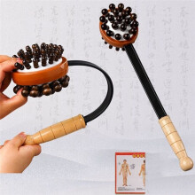 Back Knock Massage Handheld Round Back Pounding Massage Hammer Relieve Stress And Fatigue Meridian Massage