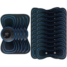 20PCS Electric Neck Massager  Portable EMS Rechargeable Microcurrent Cervical Massage Patch for Muscle Relaxation