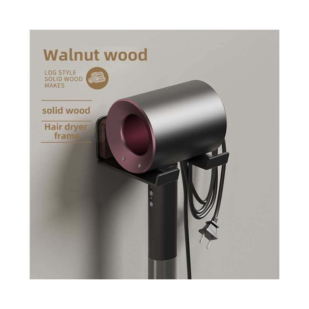 Hair Dryer Holder, Suitable for /Leifen, No Drilling Required, Bathroom Shelf, Easy Installation, Storage Rack B