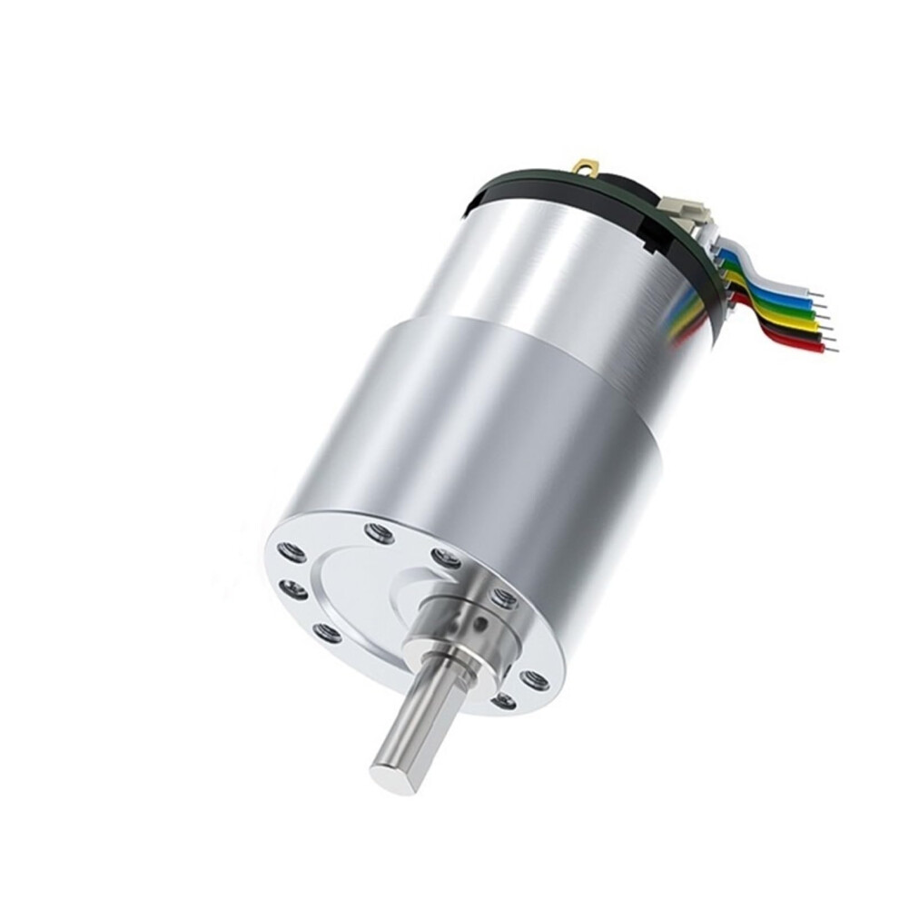 12V Dc Gear Motor With Bracket, Torque Low Speed Brushed Motor With Hall Encoder 1590Rpm 9174973087649