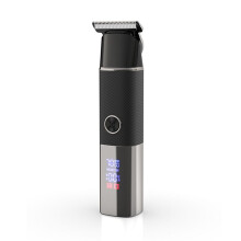 Electric Trimmer for Men'S Groin Hair Versatile Body Groomer Digital Display Waterproof Hair Trimmer