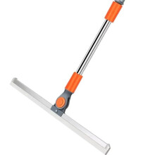 Reinigingsborstel Lange Steel Magic Wiper Bezem Siliconen Schraper Badkamer Glaswisser Vloerwisser Huishoudelijke Schoonmaakmiddelen