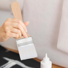 11-Teiliges Keramik-Glasur-Werkzeugset in Verschiedenen Formen, Keramikpinsel Aus Holz, Keramikpinsel-Set für Studenten, Künstler und Erwachsene