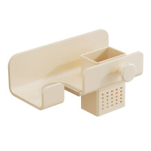 Accessori per il Bagno Supporto per Asciugacapelli da Parete Anti-Foratura per il Bagno Organizer per il Bagno Supporto per il Trasporto del Condotto