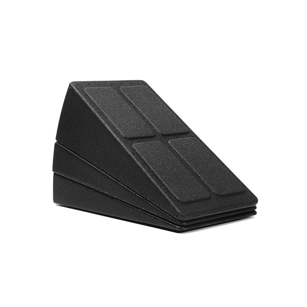 Tlily Black Squat Wedge Block Adjustable Non-Slip Squat Ramp Wedge Calf Stretcher Slant Board Strength For Squat And Deadlift