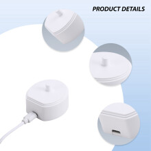 Electric Toothbrush Charger Charging Cradle USB Data Cable Portable Base for HX6730 HX6721 HX3216