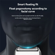 Men Rechargeable Shaver Foil Electric Shaver Electric with Three Mesh Shaver Multifunctional Shaver Home Hair Clipper