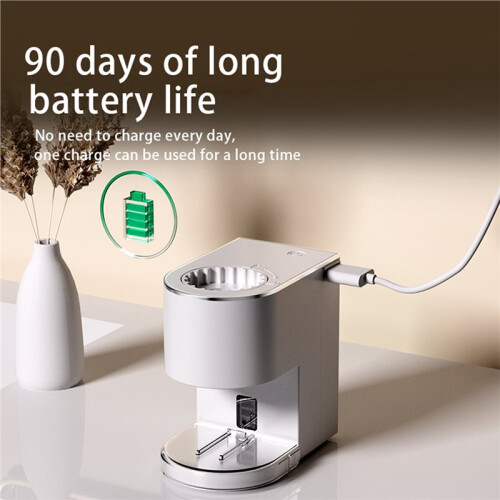 Fully Automatic Induction Toothpaste Squeezer Bathroom Wall Mounted Electric Toothpaste Squeezer for Kids and Adults A 1