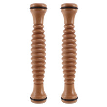 2X Ballet Foot Massager Instep Shaper Foot Roller Wooden Foot Roller Relaxation Pressure Reducer Solid