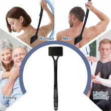 Back Scratcher Ergonomic Long Massager Portable Back Scratchers with Handle for Men Women Pregnant Spine Shower B