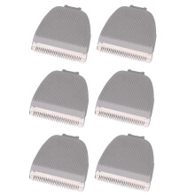 Lama di Ricambio per Tagliacapelli da 6 Pezzi per Codos CP-6800 KP-3000 CP-5500, Grigio