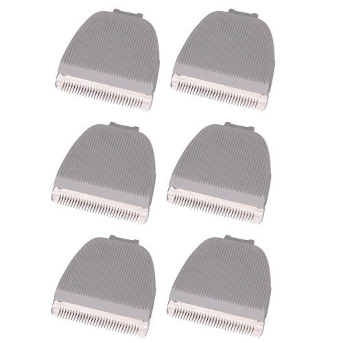 Lama di Ricambio per Tagliacapelli da 6 Pezzi per Codos CP-6800 KP-3000 CP-5500, Grigio