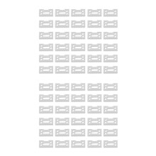 60Pcs 28 Teeth Zirconia Ceramic Clipper Blade for Senior Clipper