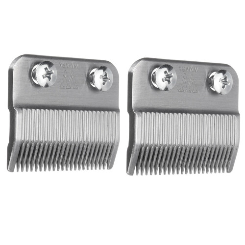 2X Replace Cutter  Metal Bottom Clipper Blade for  Electric Shaver-Silver