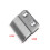 2X Replace Cutter  Metal Bottom Clipper Blade for  Electric Shaver-Silver 6