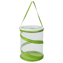 Butterfly Habitat Cage with Breathable Mesh for Easy Observation, Foldable, 6.3x7.9in, Green