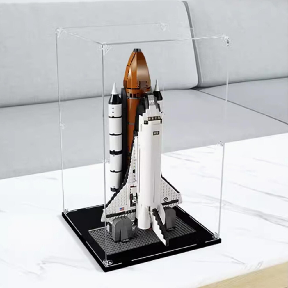 Display Case For 10231 Aerospace Aircraft, Clear Dustproof Acrylic Showcase, Precise Fit 9174973088516