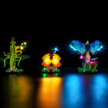 LED Light Kit with Soft Ambient Glow and Hidden Copper Wiring for 21342 Insects