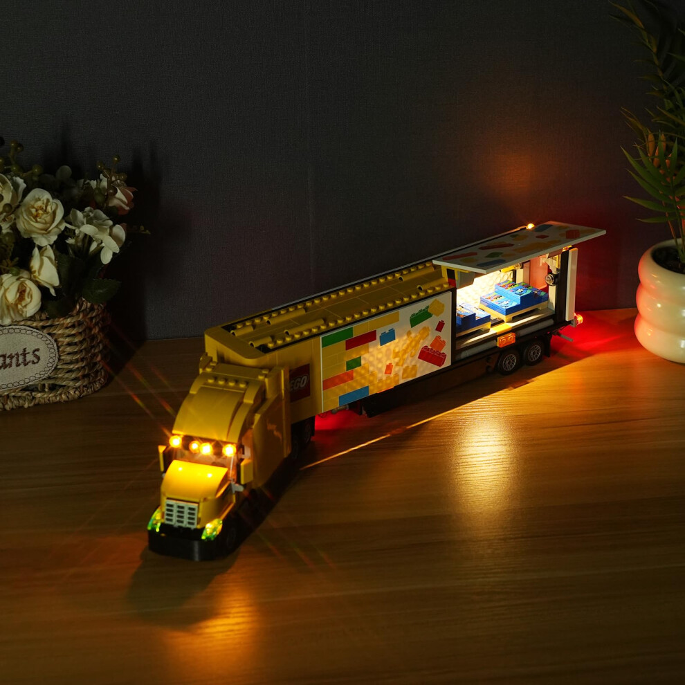 Led Kit For Delivery Truck 60440, Realistic Ing Set With Multiple Power Options Light/Yellow 9053599505440