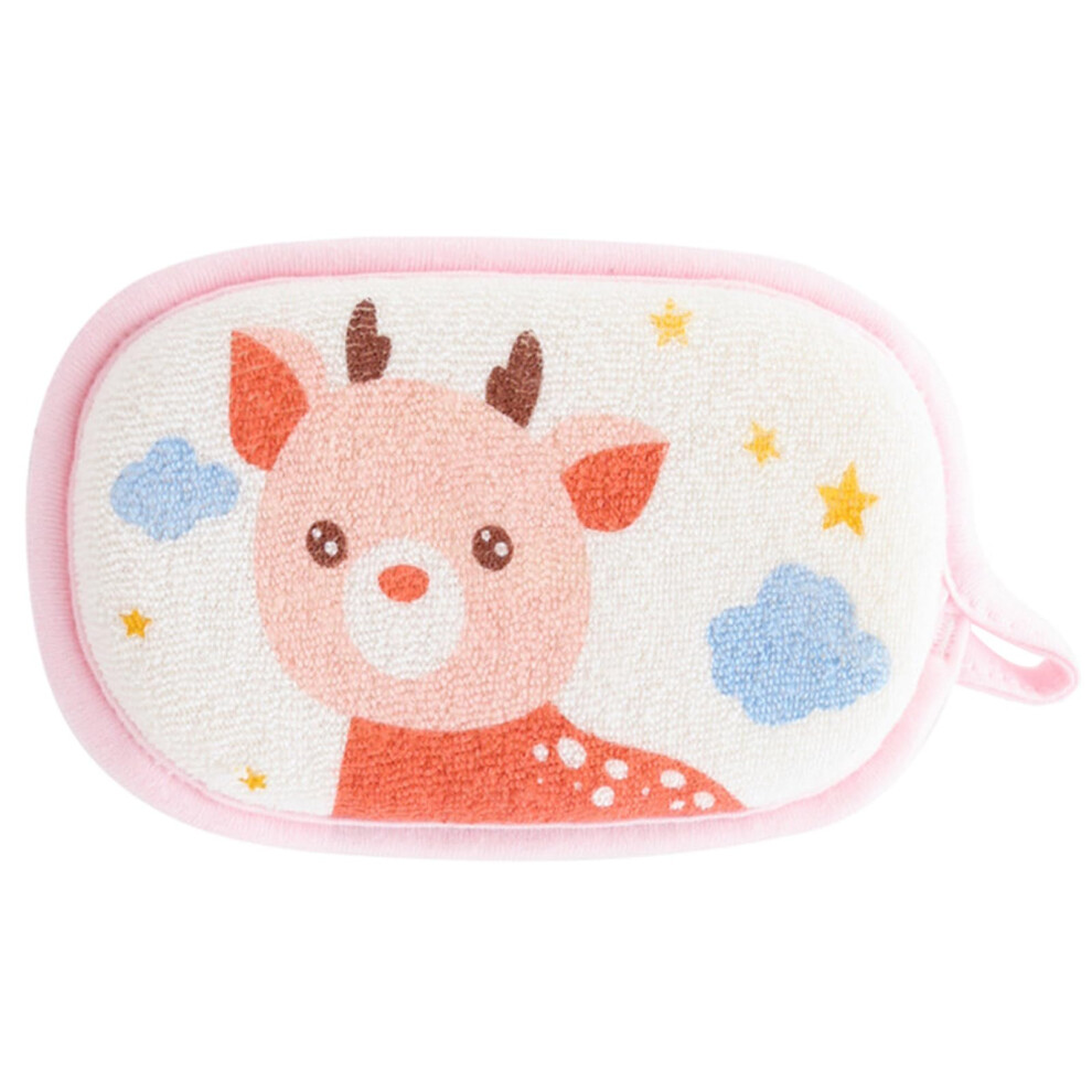 Baby Bath Sponge Soft Cartoon Shower Sponge for Newborn Gentle Skin Care and Quick Dry Design
