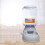 Large Capacity Automatic Pet Feeder 3.8L Detachable Non-Slip Gray 3