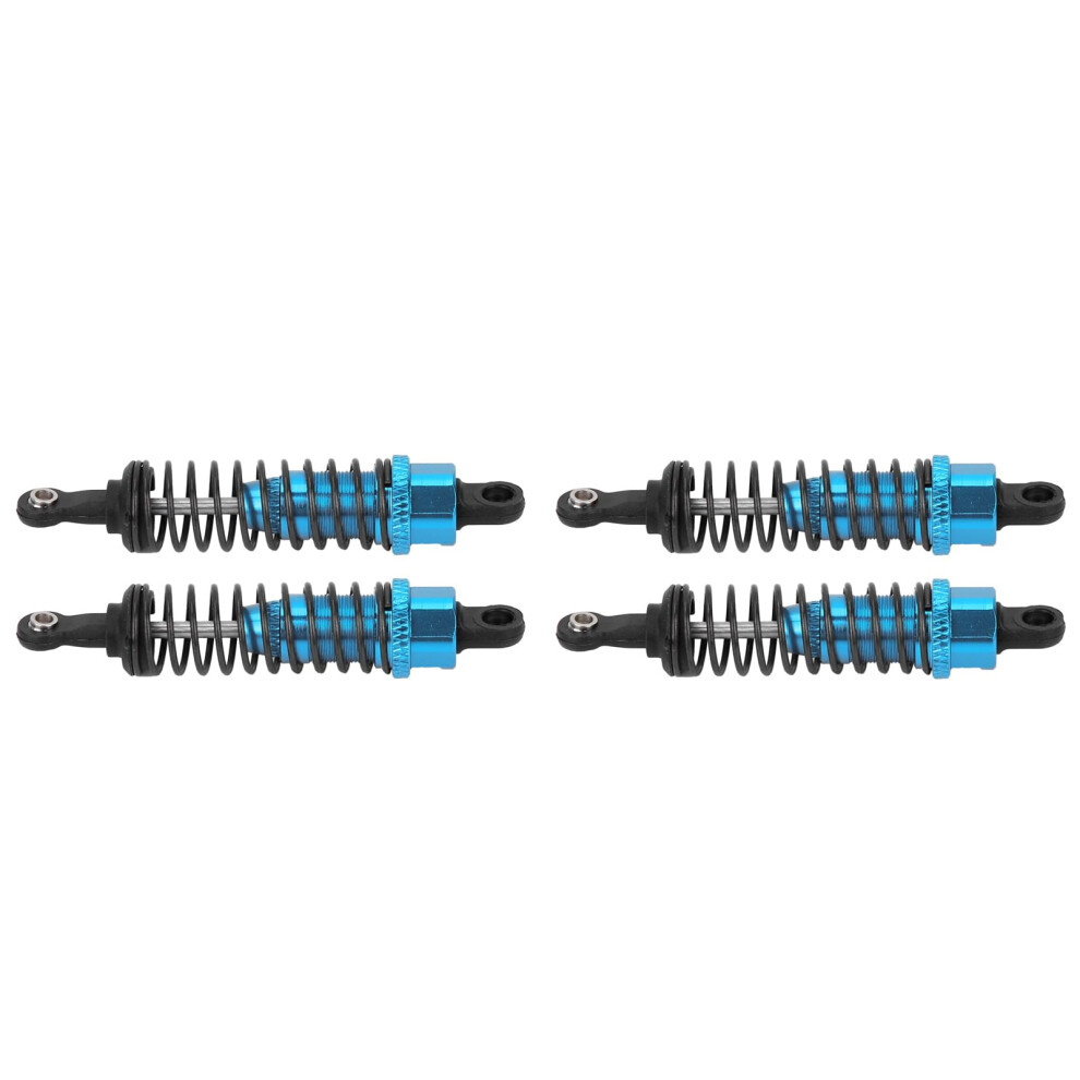 4Pcs 1/16 Rc Car Metal Shock Absorbers 70Mm Suspension Upgrade Parts For Smooth Damping 9174973090731