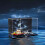 Acrylic Display Case for  21350 Jaws Boat, Clear Dustproof Full Coverage, Quick Assembly 2