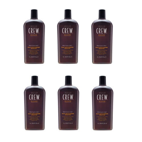 American Crew American Crew Daily Moisturizing Shampoo 1000ml x6