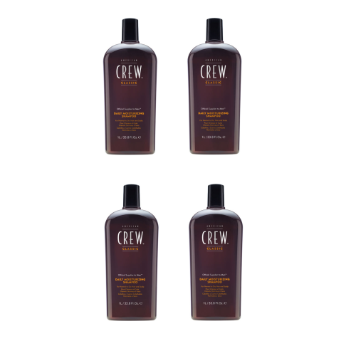 American Crew American Crew Daily Moisturizing Shampoo 1000ml x4