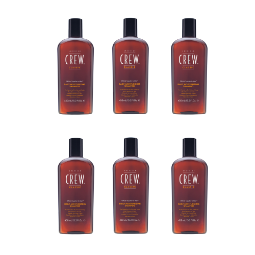American Crew American Crew Daily Moisturising Shampoo 450ml x6