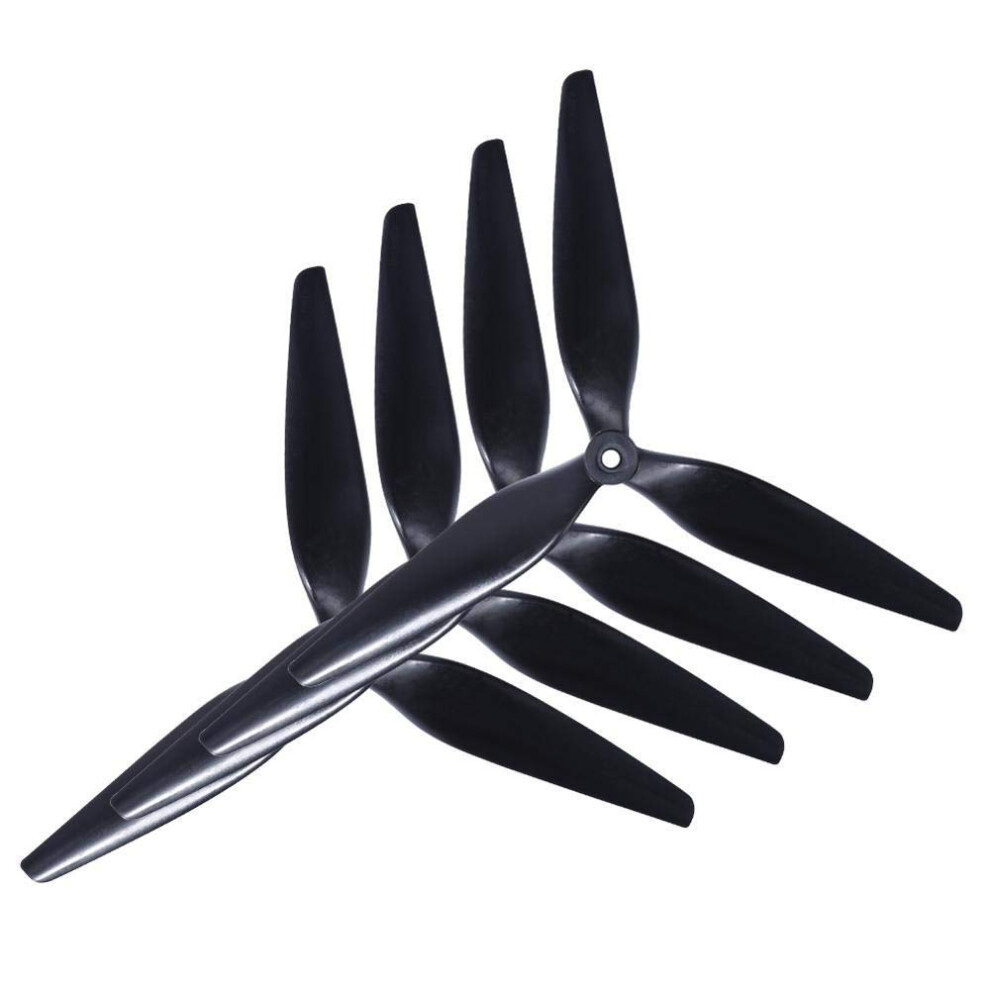 Drone Propellers 10X5x3 Carbon Fiber Triblade Rc Propeller Set Cw Ccw Balanced Thrust 9053599506690