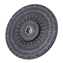 Tai Chi Eight Trigram Fidget Spinner Aluminum Alloy Durable Smooth Rotation Desk Toy for Adults