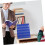 Classroom Pocket Chart DoubleSided Desktop Holder for Teachers Sentence Strip Organizer 4