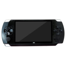 Retro Handheld Game Console 4.3 Inch Screen 8GB 10000+ Games TV Output Expandable 32GB Black