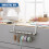GEEZY GEEZY Extendable Over Door Hanging Rail Rack Towel Hanger Kitchen Bathroom Cupboard 9
