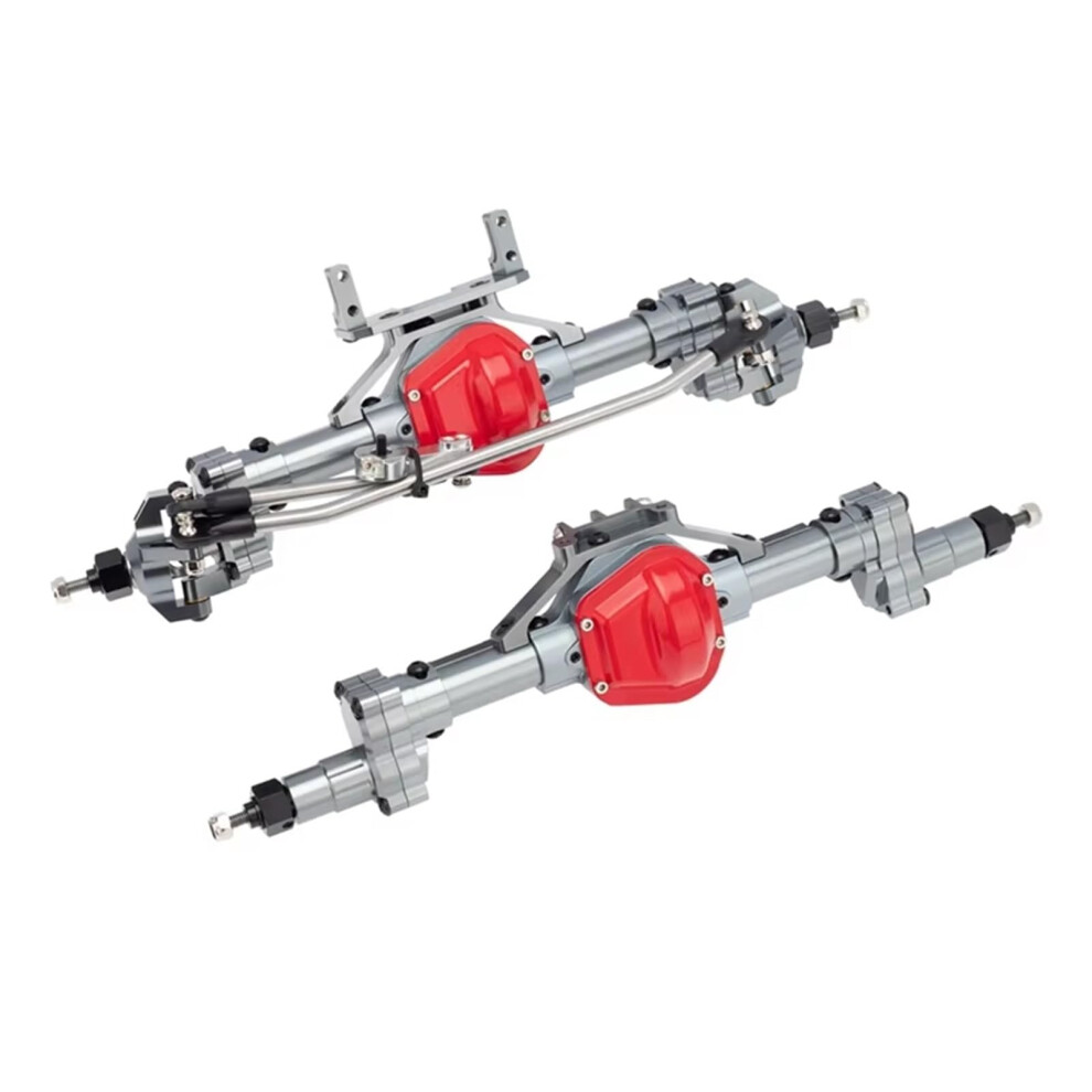 Rc Portal Axle HeavyâDuty Metal Front And Rear Set For 1/10 Axial Scx10 Rc Crawler Upgrade 9174973093053