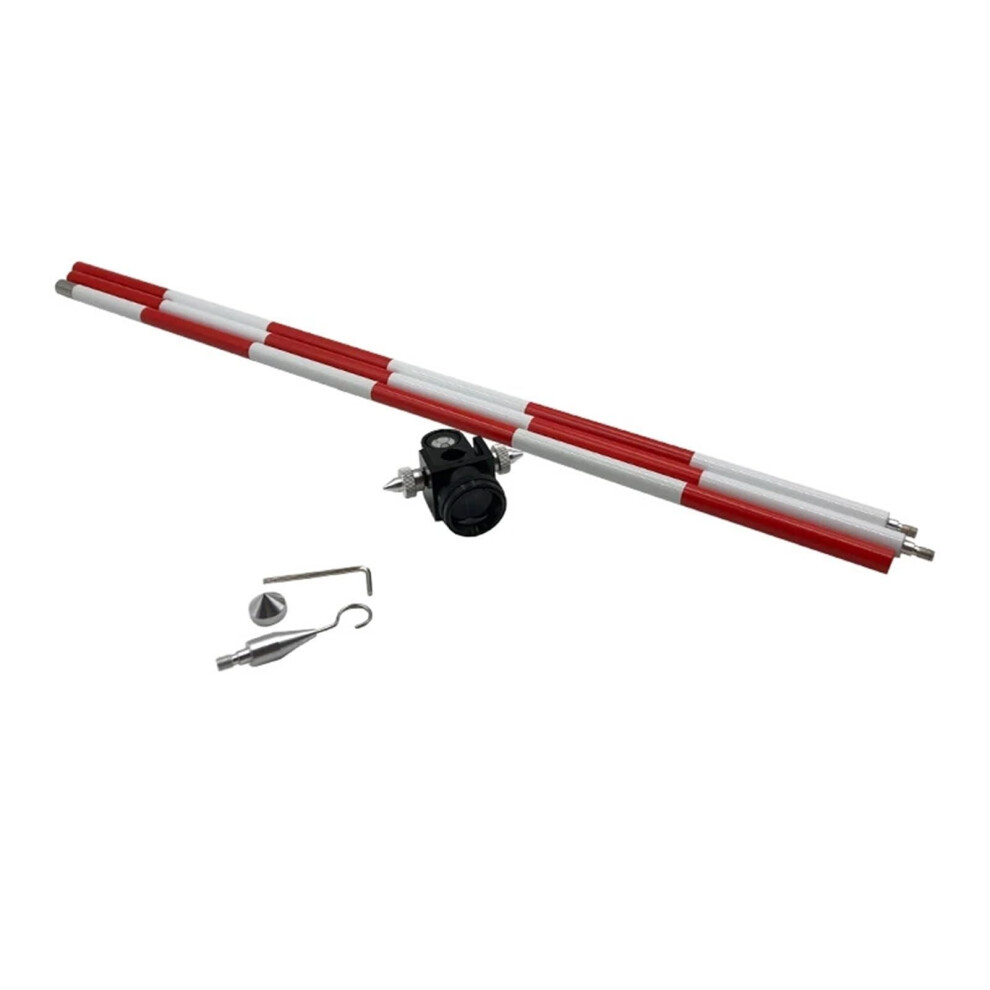 Mini 103 Surveying Prism 0Mm Offset With Three Poles For Accurate Trimblecompatible Total Station Measurement 9174973093213