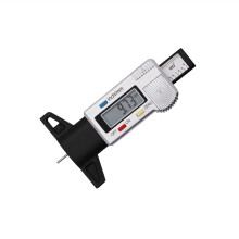 Digital Tire Tread Depth Gauge For Car Tires, Tire Wear Detection Tool, Silver
