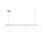App855-cp Φωτιστικό Οροφής Led Long Chrome 1