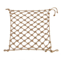 Hemp Rope Net 2x6m Yellow Climbing Safety Net Weatherproof Outdoor Cat Protection Mesh 8x8cm
