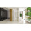 Διπλή Καμπίνα Ντους Rea Hugo 90x100 Brushed Gold 4