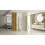 Διπλή Καμπίνα Ντους Rea Hugo 80x90 Brushed Gold 2