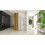Διπλή Καμπίνα Ντους Rea Hugo 80x90 Brushed Gold 4