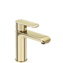 Bathroom Faucet Rea Bloom Gold Low